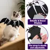Amazon Halloween Murciélago Decoración Trasera para Mascota Fiesta del Festival Fantasma Gato y Perro Disfraz de Foto Alas de Murciélago Divertidas Personalizadas