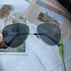 Gafas de piloto de color reflectante clásico Gafas de sol coloridas vintage Gafas de sol de moda Joker Fábrica de gafas de sol al por mayor