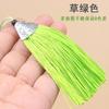 Estilo chinês pequeno grânulo preto borla plana DIY chaveiro telefone móvel pendurado orelha pingente decoração material atacado