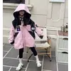 Chaqueta acolchada gruesa para niñas, abrigo de invierno elegante para niños pequeños, estilo de mujer 2026 nuevo modelo, cortavientos de otoño e invierno para niños