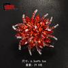 Broche Estilo Japonés para Mujer, Único y Lujoso, Pin de Alta Gama, Elegante Broche para Cuello de Traje de Suéter, Pin Fijador para Cuello en V