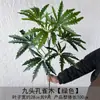 Plantas y flores verdes artificiales al por mayor, flores artificiales para bodas, arreglos florales, materiales decorativos para cubrir tuberías de agua antiestéticas