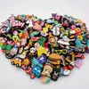 Acessórios para Crocs, Charms para Crocs, Acessórios DIY para Fivelas de Sapato, Lote Misto de 100 Tipos, Fabricante de Origem Transfronteiriça