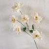 Arreglo Escénico de Flores Artificiales con 6 Cabezas de Rosa, Flores Artificiales para Decoración de Piso de Salón de Bodas, Flores Falsas para Decoración de Hotel y Hogar