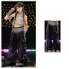 Ropa de Hip-Hop para Niñas Danza Jazz Niñas Trajes Hip-Hop para Niñas Grupo de Chicas Geniales y Atractivas Disfraces de Chica Popular para Escenario y Pasarela