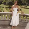 Vestido de tirantes floral estilo europeo y americano, elegante y suave, adelgazante, de hada, para mujer, transfronterizo de Amazon