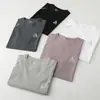 Camiseta deportiva casual versátil de verano para hombre, estilo montaña, para exteriores, absorbente de humedad, secado rápido, transpirable, ligera, cómoda, sensación fresca, manga corta