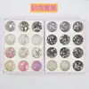 Maquiagem para Olhos de Menina Manchas de Lágrimas, Sessão de Fotos de Fada, Decoração Facial, Maquiagem de Palco de Elfo, Adesivos de Diamante Brilhantes, Pinta de Lágrima no Rosto, Acessórios de Nail Art