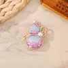 Calabaza de nudo de mariposa de perla de brocado Song, colgante de calabaza tejido de nuevo estilo chino, accesorios de joyería, accesorios de brocado Song estilo chino, lote mixto
