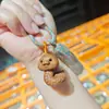Nuevos dijes de bolso del zodiaco de madera de haya para regalar a amigos: signos del zodiaco de perro, cerdo, caballo, oveja, dragón, serpiente, rata, mono