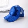 Novo boné de beisebol coreano de lantejoulas boné líquido primavera e verão guarda-sol boné da moda mulheres proteção solar casual chapéu de sol