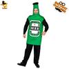 Disfraz Divertido de Botella de Cerveza de Una Pieza para Hombre Adulto, Disfraz de Halloween, Parodia, Disfraz Cosplay
