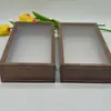 Moldura Foto Seca Transparente Tridimensional Oca Dupla Face Moldura Foto Flor Seca Mesa DIY Flor Eterna Rosa Padrão Madeira Acrílico Dupla Camada