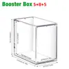 Caja magnética de acrílico, caja de exhibición transparente a prueba de polvo, directo del fabricante. Caja de Entrenador Élite de Acrílico