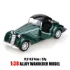 Nossen 1:38 Clásico Retro Vintage Coche Camioneta Aleación Modelo de Coche Juguete para Niños Venta al por Mayor Transfronteriza