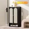 Porta de armário de sapatos doméstico interno simples sapateira multicamadas artefato de armazenamento para casa economia de espaço dormitório casa de aluguel