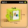 Livro Flip Animal de Estimação Fofo de Desenho Animado Capivara Máquina de Animação Chaveiro Criativo Pingente de Mochila Escolar Brinquedo de Descompressão Pequeno Presente Venda por Atacado