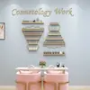 Prateleira de Armazenamento para Salão de Unhas Organizador de Esmalte em Gel Transfronteiriço Rack de Exibição de Esmalte Estilo Simples em Formato de Peteca