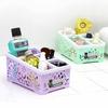 Caja de Almacenamiento de Escritorio Joyería Cosmético Lápiz Labial Almacenamiento Baño Caja de Almacenamiento de Plástico Lápiz Misceláneos Papelería Caja de Archivo