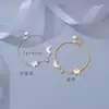 Pulseira de prata de lei S925 estilo coreano, artesanato CNC, estrela e lua em favo de mel para mulheres, personalizada para estudantes, criativa, toque de alta qualidade, atacado