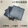 Disco Wafer Negro de 4 pulgadas Antiestático Bandeja para IC Chip Desnudo Cristal Semiconductor Almacenamiento Prueba Fuente de Volteo Producto