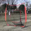 Rede de Treinamento de Baseball, Rede para Prática de Rebatedores de Softbol, Rede de Bloqueio para Arremessadores, Rede Plana, Base de Rebatedor, Cesta de Recolhimento de Bolas