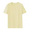 Camiseta Básica de Manga Corta de Color Sólido Estilo Japonés 190g Algodón Peinado Blanco Unisex Camiseta Exterior Blanco Puro