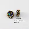 Cuentas Espaciadoras de Nube de Mantra Nepalí de Seis Sílabas DIY Pulsera de Ágata Cuentas de Madera 108 Cuentas Cuentas Espaciadoras de Nube