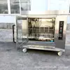 Horno Rotatorio Horizontal para Asar Pollo Horno Comercial para Asar Pollo de Roca Parrilla Automática para Pollo Horno Eléctrico para Asar Aves Horno de Fila de Pollo Orleans