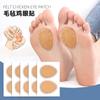 Parche de fieltro para callos en los pies, parche antiabrasión para ampollas en tacones altos, parche suave antiabrasión para los pies.