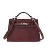 Bolsa de Mão de Luxo Feminina 2026 Outono Nova Tendência Transfronteiriça Bolsa Kelly Trabalho Retro Ombro Único Transversal