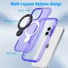 Amazon Adecuado para Funda de Teléfono Apple 17 Antihuellas Dactilares iPhone 13 Transparente Magnética Funda Protectora para Teléfono Apple 15