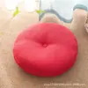 Esterilla de Piso Redonda Grande Gruesa de Lino para Meditación y Adoración Alfombra Tatami de Balcón Esterilla de Yoga
