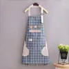 Novo avental impermeável estilo coreano moderno para casa cozinha anti-manchas descarga de óleo roupas de trabalho masculinas e femininas cintura