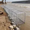 Malla de alambre galvanizado para gaviones, malla de alambre para protección de riberas, malla de alambre de hierro para estabilización de terraplenes, cestas de gaviones, cestas de alambre de hierro, alambre de plomo para control de inundaciones