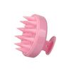 Fabricante em estoque escova de shampoo de silicone pente de shampoo escova de massagem artefato de shampoo limpeza do couro cabeludo anti-coceira pente para lavar o cabelo