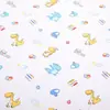 Capa para bolsa de roupas de algodão estampado, malha de algodão classe A para bebês, 300 peças, estampado, dupla face