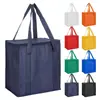 Bolsa de Almacenamiento Térmica de Tela No Tejida Nwb016, Bolsa de Almacenamiento Portátil de Gran Capacidad, Se Puede Imprimir con Logo