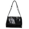 Bolsa de Ombro Corrente Moda Simples Grande Capacidade Couro Macio para o Dia a Dia Feminina Nova Verão 2024 Bolsa Tote Versátil Ins