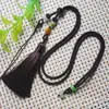 Cordón para Collar de Borlas Tejido a Mano, Colgante de Madera de Ágar y Palo de Rosa, Cordón para Colgar Colgante de Jade, Cordón Ajustable al por Mayor del Fabricante