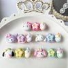 Novo Cartoon Seamless Alloy Hairpin Set Box Crianças Broken Hairpin Candy U-shaped Clip não prejudica Girl's Bangs Clip