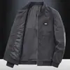 Chaqueta de hombre suelta de talla grande para primavera y otoño, ropa de hombre, monos de béisbol voladores, monos de pana, abrigo de hombre a la moda