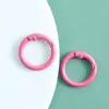 Anillo de Resorte de Aleación de Zinc Pintado de Colores 23 mm Hebilla de Resorte Redonda Anillo de Llavero Accesorios para Joyería DIY Venta al por Mayor