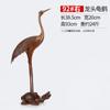 Grifo de Cobre Tongxinxiang Adorno de Tortuga y Grulla para Decoración de Piso para Hogar y Oficina, Artesanía para Decoración de Vestíbulo