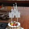Decoraciones para Pastel del Día del Niño Adornos Topper de Cumpleaños Accesorios Inserts de Repostería de Princesa Escena de Cumpleaños de Princesa Elsa