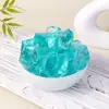 Pedra Bruta de Cristal Natural, Pedra Bruta de Vidro Azul, Pedra Triturada, Pedra Difusora de Aroma para Óleos Essenciais, Pedra para Paisagismo de Aquário, Ornamentos de Cristal