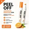 Producto transfronterizo más vendido de Año Nuevo: Pluma removedora de adhesivo con sabor a cítricos para eliminar residuos de adhesivo que no se secan, una herramienta mágica para limpiar cinta de doble cara y manchas del hogar