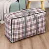 Bolsa Impermeable para Colcha Bolsa para Empacar Mudanzas Almacenamiento Portátil Equipaje Bolsa de Viaje a Prueba de Humedad a Prueba de Polvo Fábrica de Tejido Una Pieza Venta al por Mayor