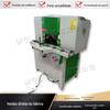 Máquina de corte de canto de serra de cabeça dupla para porta de foto, máquina de corte de madeira e alumínio para mesa, máquina automática de processamento de chanfro de lâmpada de porta e janela