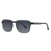 Novos Óculos de Sol Polarizados de Metal HD Leves para Homem Preto Óculos de Sol para Exterior Proteção UV Óculos de Sol para Dirigir